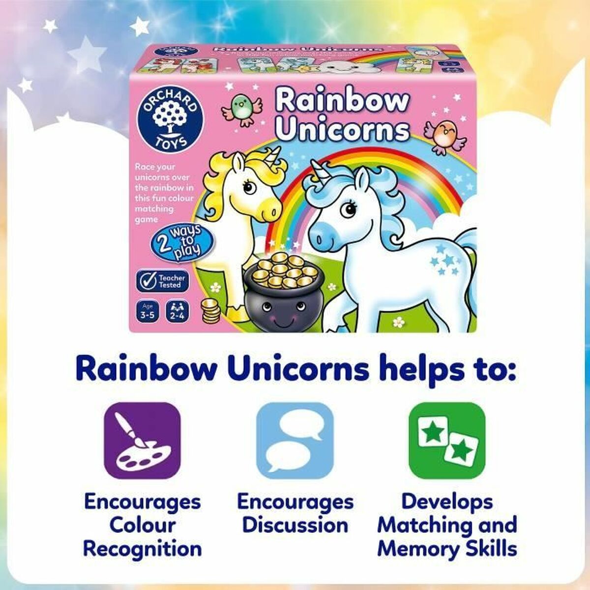 Edukativna Igra Orchard Rainbow Unicon (FR)